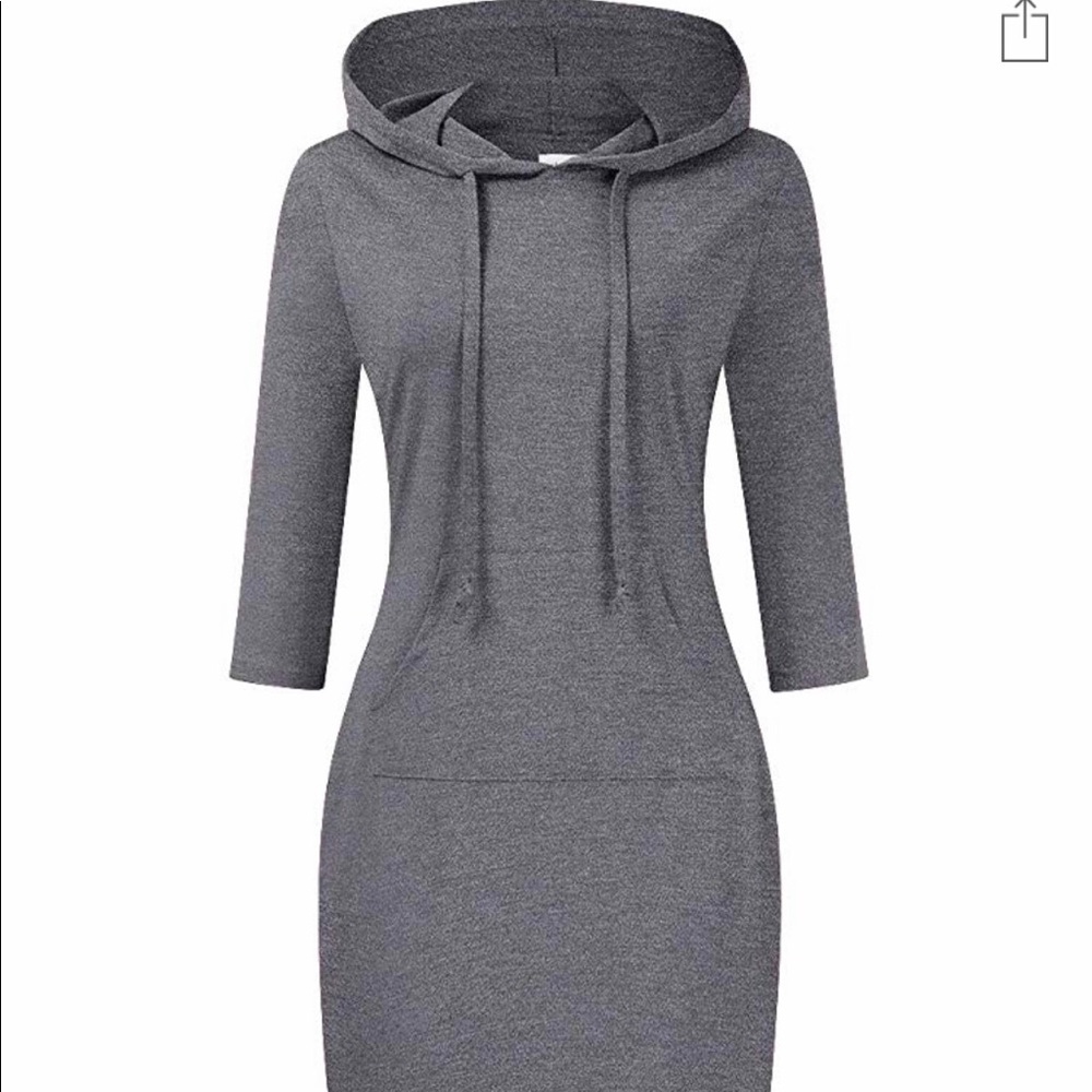 Plus Size Hooded Dress w/ Pocket NWOT